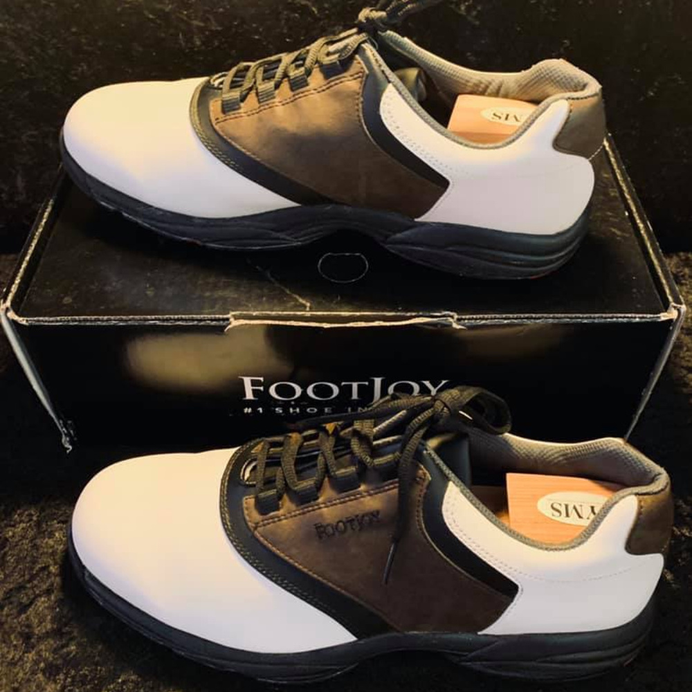 FootJoy Men's GreenJoys Spiked Golf Shoes, Sz 13 M